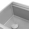 Ruvati 33-inch Workstation Two-Tiered Double Ledge Kitchen Sink Undermount 16 Gauge Stainless Steel RVH6222ST - alternate 8